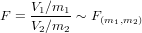F = V1∕m1-~ F (m ,m )
    V2∕m2      1  2
